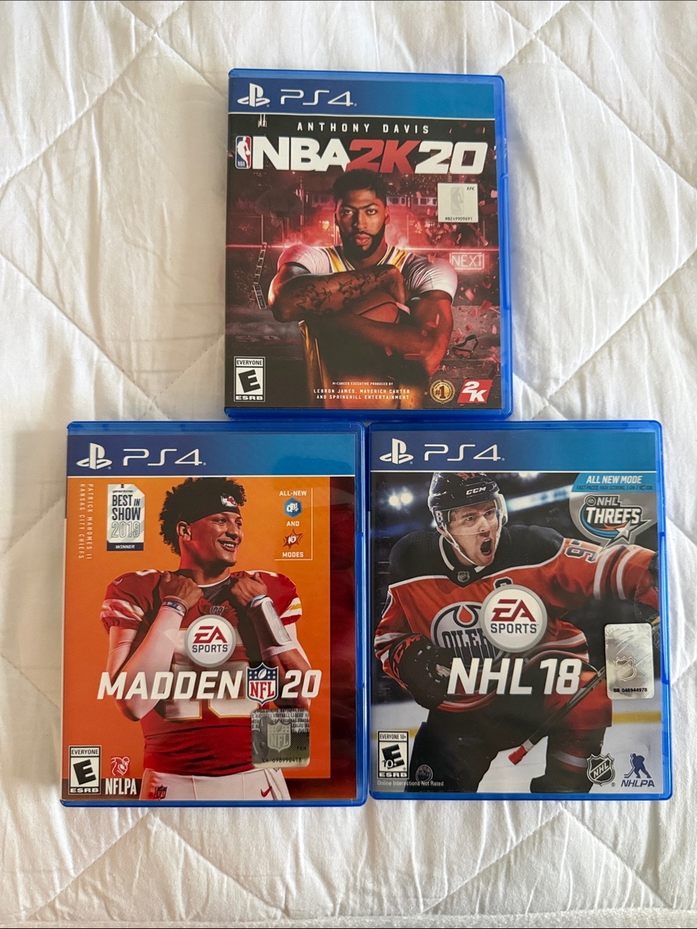 PS4 Sports Video Game Bundle